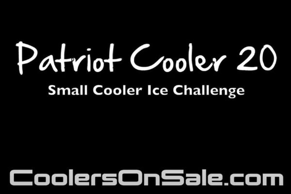 COOLERS ON SALE REVIEWS THE PATRIOT 20QT COOLER