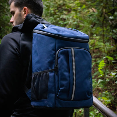 man with backpack #color_navy