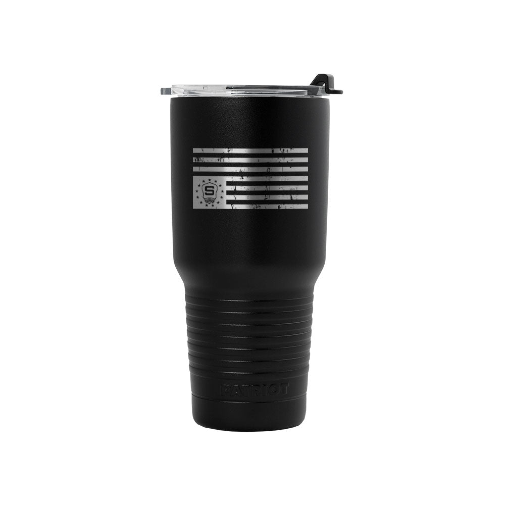 20oz Stainless Steel Tumbler |  Kyle Seraphin Suspendables Flag