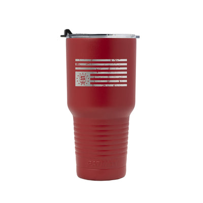 30oz Stainless Steel Tumbler |  Kyle Seraphin Suspendables Flag