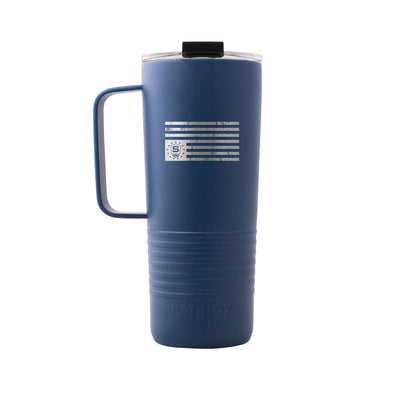 19oz Insulated Travel Mug | Kyle Seraphin Suspendables Flag