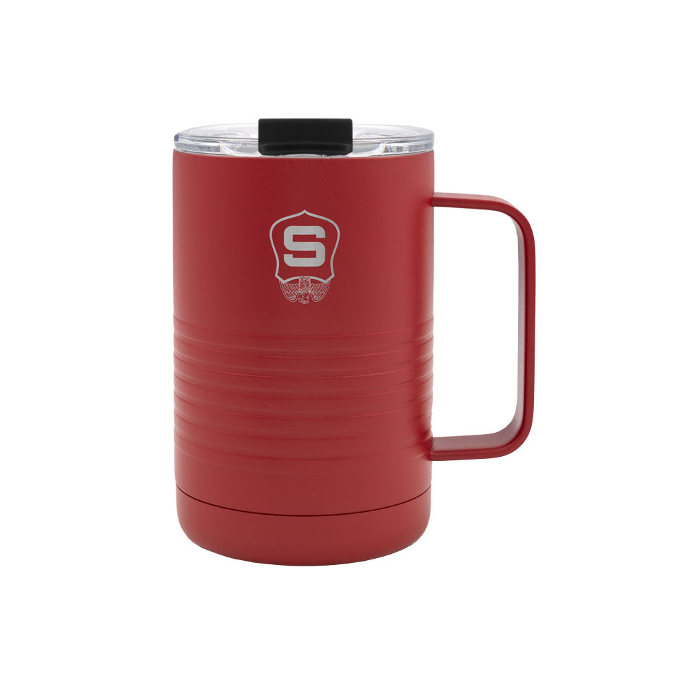 16oz Insulated Coffee Mug | Kyle Seraphin Suspendables Badge