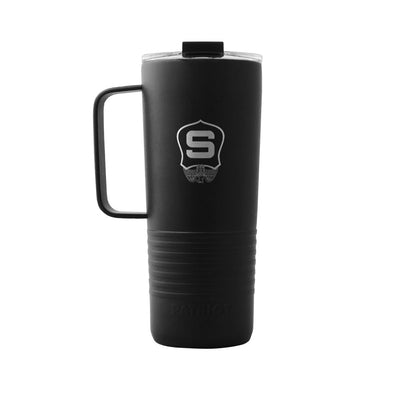 19oz Insulated Travel Mug | Kyle Seraphin Suspendables Badge