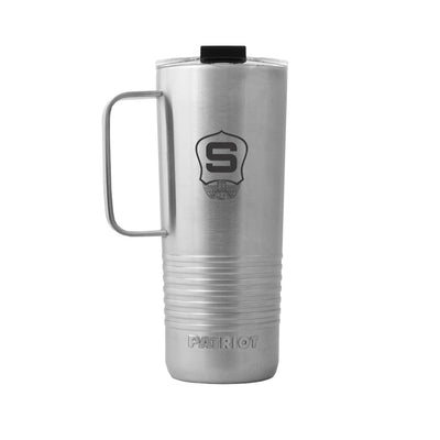 19oz Insulated Travel Mug | Kyle Seraphin Suspendables Badge