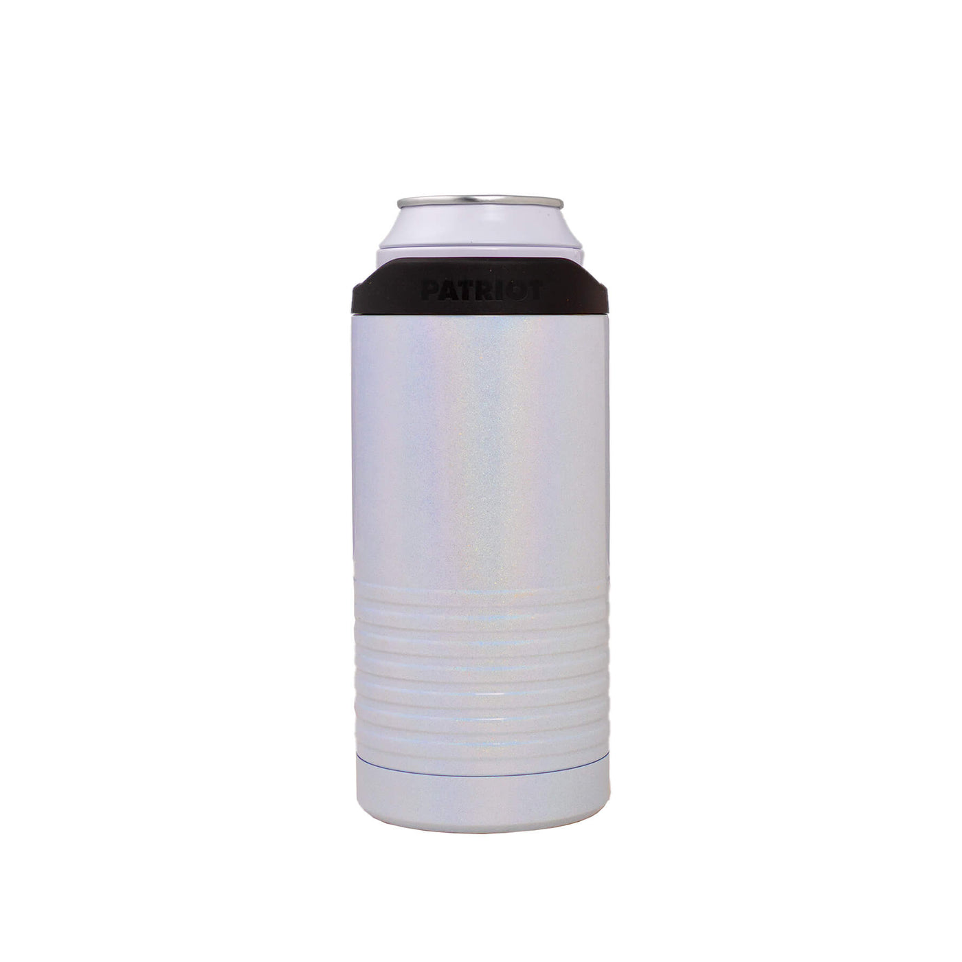 White Slim Can Cooler #color_white